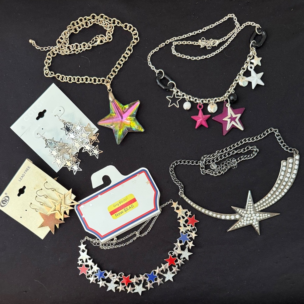 Collection of Star-Themed Jewelry